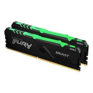 KINGSTON 32GB 3200MT/s DDR4 CL16 DIMM FURY Beast RGB (46489073) (46489073) kép