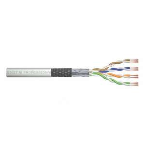 DIGITUS CAT 5e SF/UTP Twisted Pair Roh-Patchkabel, 100m, grau (DK-1531-P-1-1) kép