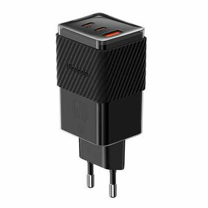 Mcdodo GaN 65W CH-1501 2x USB-C / USB-A Hálózati töltő - Fekete (5V / 3A) kép