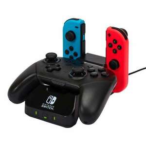 PowerA 1525991-01 Nintendo Switch/Lite/OLED Charging Base fekete kontroller töltőállomás kép