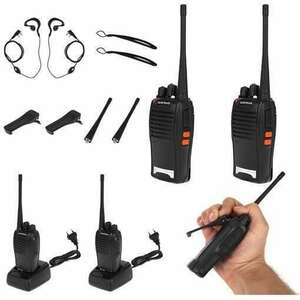 Baofeng 777S Walkie Talkie Professzionális - 16 csatornás, Urh, 2 db kép