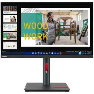 Lenovo monitor thinkvision p24q-30; 23, 8" qhd 2560x1440 ips 60hz, 16: 9, 1000: 1, 300cd/m2, 4ms, vesa, hdmi, dp, usb-c 63B4GAT6EU kép