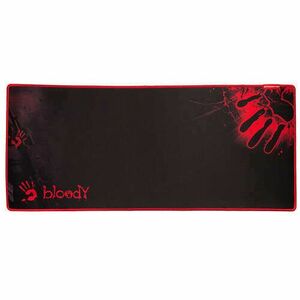 A4TECH Bloody B-087S, Gamer, 700x300x2 mm, Szövet, Csúszásmentes, Fekete-Piros, Egérpad kép