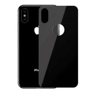 Baseus iPhone Xs 0.3 mm Full coverage curved T-Glass rear Protector Black (SGAPIPH58-BM01) (SGAPIPH58-BM01) kép