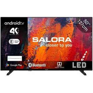 Smart LED 4K Ultra HD TV Salora, 50UA550, 127 cm, Android 11, Amazon Prime, Apple TV, Disney+, Netflix, Red Bull TV, Spotify, Wifi, Dolby Digital, Dolby Vision, Direct LED, Chromecast, Játék kép