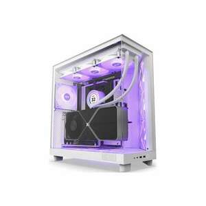 NZXT H series H6 Flow RGB - mid tower - ATX (CC-H61FW-R1) kép