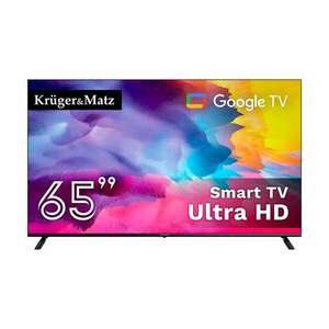 Smart TV Kruger&Matz 65" Ultra HD Google TV DVB-T2/T/C H.265 HEVC kép