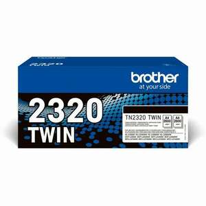 Brother TN-2320TWIN festékkazetta 1 dB Eredeti Fekete (TN2320TWIN) kép