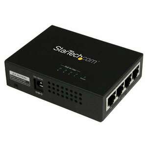 Startech.com 4 portos Gigabit PoE+ injektor (POEINJ4G) (POEINJ4G) kép