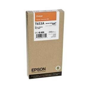 Epson T653A Orange Ink Cartridge (200ml) kép