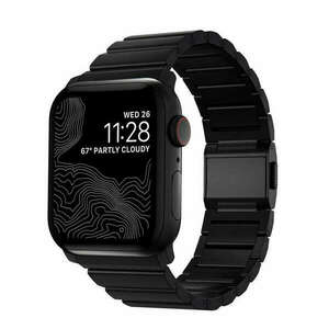 Nomad Titánium Apple Watch szíj 42/ 44/ 45/ 46 /49 mm - fekete kép