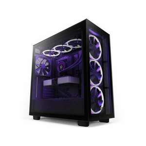 NZXT H7 Elite 2023 Fekete (Táp nélküli) ablakos ATX ház kép