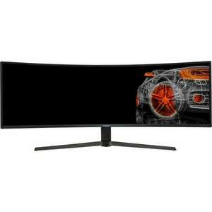 Samsung LC49G94TSSP számítógép monitor 124, 5 cm (49") 5120 x 1440 pixelek UltraWide Dual Quad HD QLED Fekete, Fehér kép