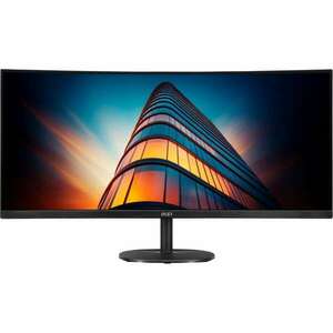 MSI PRO MP341CQDE számítógép monitor 86, 4 cm (34") 3440 x 1440 pixelek UltraWide Quad HD Fekete kép