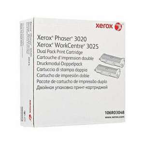 XEROX 106R03048 Lézertoner Phaser 3020NI, WC3025NI nyomtatóhoz, XEROX, fekete, 2*1, 5k kép