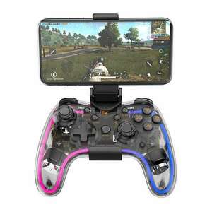 Havit G180BT Wireless controller - Átlátszó (Android/iOS/Xbox/Nintendo/PS4/PS3/PC) (G180BT) kép