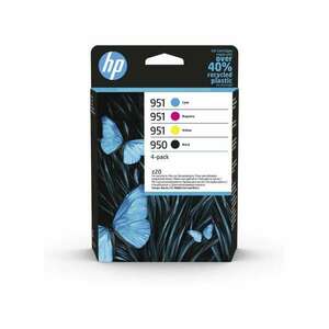 HP 950 fekete/951 cián/magenta/sárga tintapatron csomag (6ZC65AE) (6ZC65AE) kép