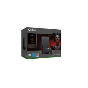 Microsoft Xbox Series X 1TB Fekete + Diablo 4 (RRT-00036) kép