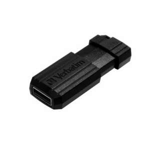 VERBATIM Pendrive, 16GB, USB 2.0, 10/4MB/sec, VERBATIM "PinStripe", fekete kép