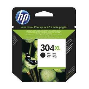 HP N9K08AE Tintapatron DeskJet 3720, 3730 nyomtatóhoz, HP 304XL, fekete kép