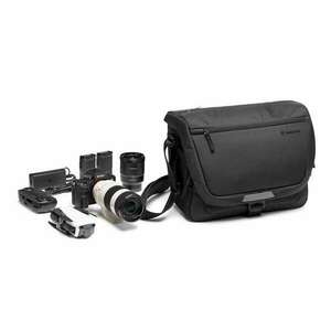 Manfrotto Messenger III M fotós válltáska fekete (MB MA3-M-M) (MB MA3-M-M) kép