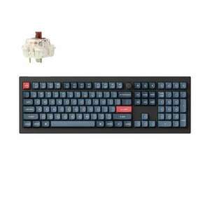 Keychron V6 Max (Gateron Jupiter Brown Switch) Wireless Gaming Billentyűzet - Magyar kép