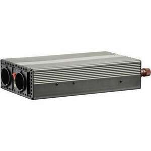 Inverter, feszültségátalakító, csavaros csipeszek, 24V/230V, 1200W, Voltcraft MSW 1200-24-G kép