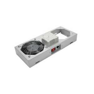 Lande 1 modulos ventilátor egység termosztáttal szürke (LN-FAN-THM-1FWMIP-LG) kép