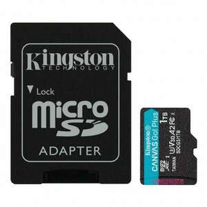 Kingston Technology Canvas Go! Plus 1 TB MicroSD UHS-I Class 10 memóriakártya kép