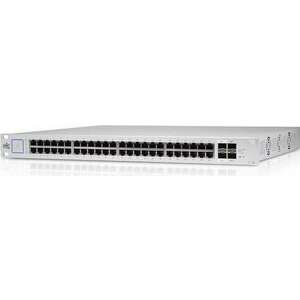 Ubiquiti UniFi US-48-500W Managed L2 Gigabit Ethernet (10/100/1000) PoE 1U Ezüst switch kép