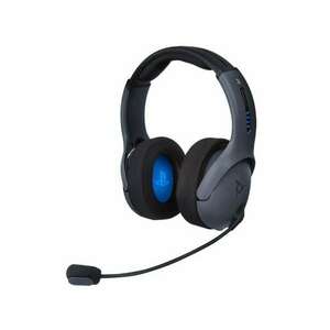 PDP 051-049-EU-BK LVL50 PS4/PS5/PC vezeték nélküli szürke headset kép