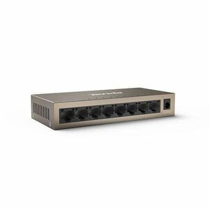 Tenda TEG1008M 8-port Gigabit Ethernet Desktop Switch Desktop & Wall-mounting Design steel case kép