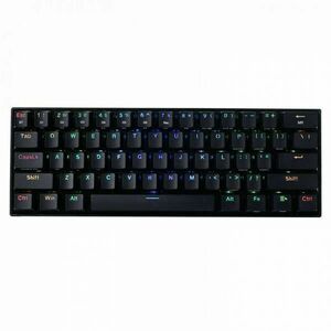 Redragon Draconic Compact RGB Wireless Brown Mechanical Tenkeyless Designed Bluetooth Gaming Keyboard Black HU kép