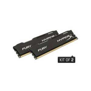 Kingston 16GB/1866MHz DDR-3 (Kit 2db 8GB) HyperX FURY fekete LoVo (HX318LC11FBK2/16) memória kép