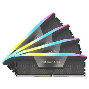 Corsair 64GB / 5600 Vengeance RGB Black (AMD EXPO) DDR5 RAM KIT (4x16GB) kép