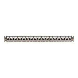 Nikomax STP patch panel cat.6a 24 port 19" 1U árnyékolt (NMC-RP24SA2-1U-MT) kép