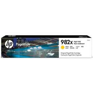 HP 982X nagy kapacitású PageWide patron sárga (T0B29A) kép