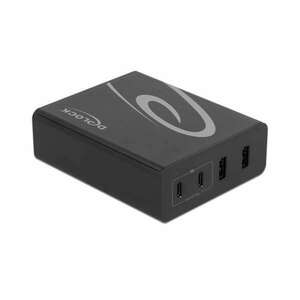 Delock 41440 2xUSB-C PD + 2xUSB-A 112W hálózati töltő kép