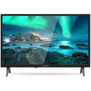 Allview 24ATC6000-H, 24", 60cm, 50/60Hz, 36W, HD, USB 2.0, CI+, AV, HDMI, (E), Fekete LED TV kép