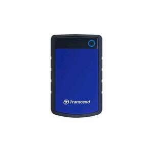 2TB 2.5" Transcend StoreJet 25H3 külső winchester USB 3.0 (TS2TSJ25H3B) ütésálló feket-kék kép