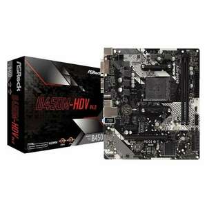 ASRock B450M-HDV R4.0 alaplap kép