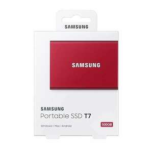 Samsung MU-PC500R/WW T7 500GB USB 3.2 Külső SSD Piros kép