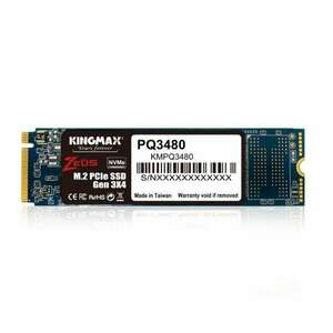 Kingmax 1TB SSD M.2 PQ3480 meghajtó kép