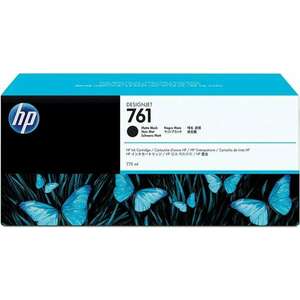 HP 761 775 ml-es DesignJet tintapatron matt fekete (CM997A) kép