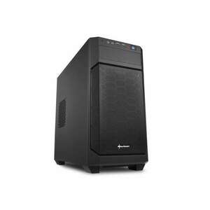 Sharkoon V1000 táp nélküli Micro-ATX ház fekete (4044951013951) kép