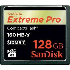 128GB Compact Flash Sandisk Extreme Pro (SDCFXPS-128G-X46 / 123845) kép