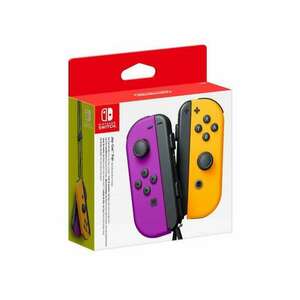 Nintendo Switch Joy-Con Neon Purple/Neon Orange kontroller pár kép