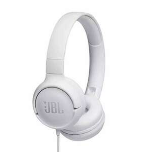 JBL Tune 500 fejhallgató fehér (JBLT500WHT) kép