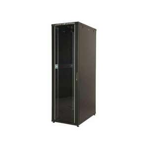 Lande LN-CK22U6060-BL CK 19" 22U 600x600 fekete álló rack szekrény kép