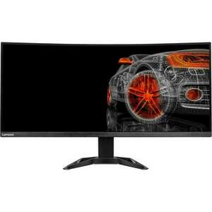 Lenovo G34w-30 86, 4 cm (34") 3440 x 1440 px UltraWide Quad HD LED Fekete kép